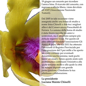 Concerto per Irina 2014